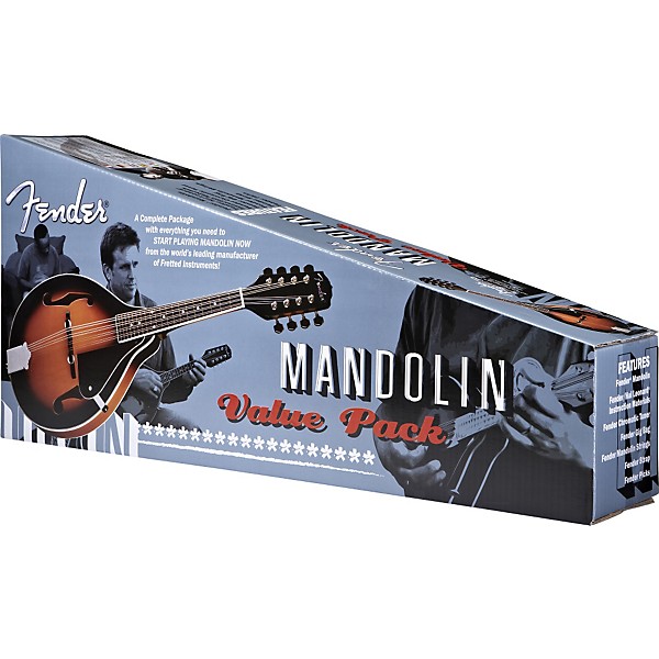 Open Box Fender FM 100 Mandolin Pack Sunburst | Guitar Center