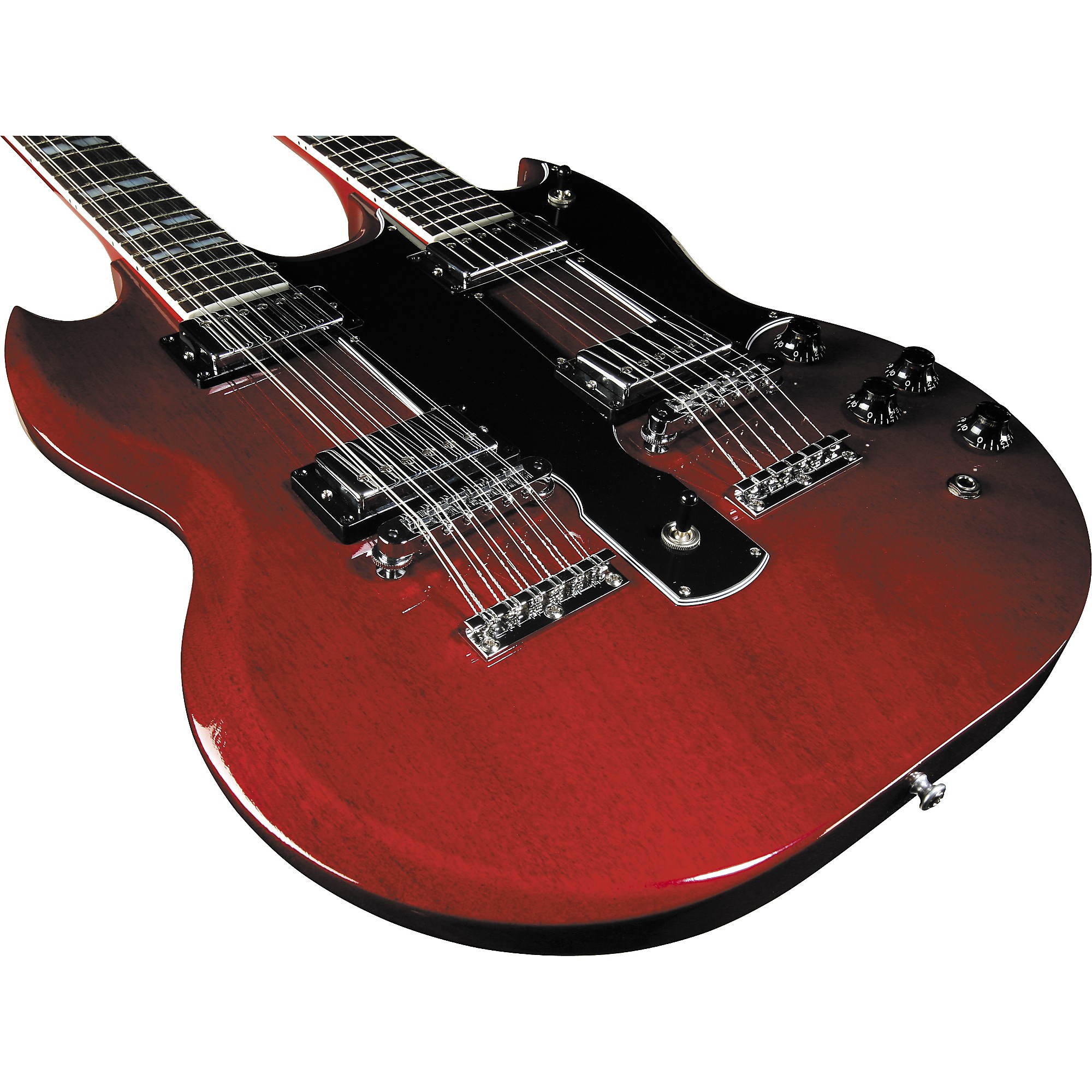 Platinum Gibson EDS-1275 Double-Neck Electric Guitar