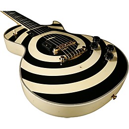 Platinum Gibson Custom Limited Run Zakk Wylde Bullseye Aged Les