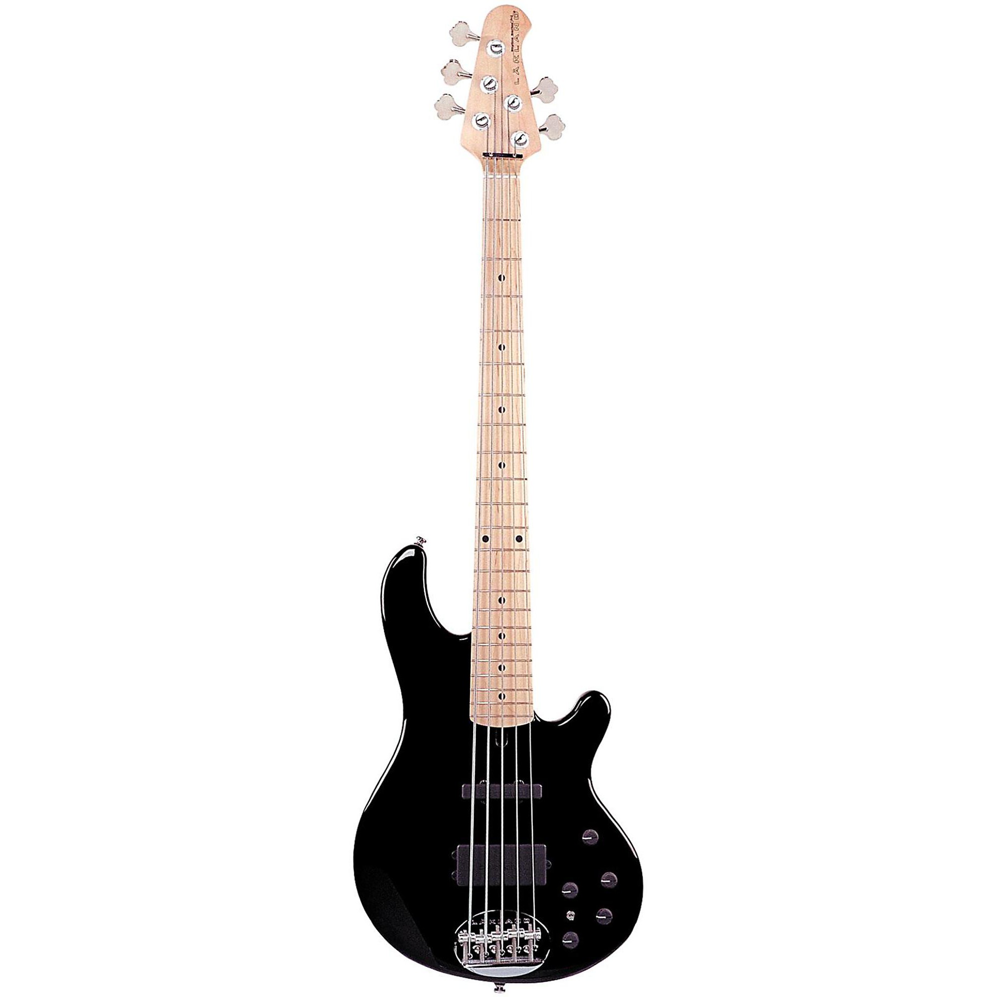 数量限定SALE Lakland Skyline 55-02 5-String Bass Black Maple Fretboard ベース