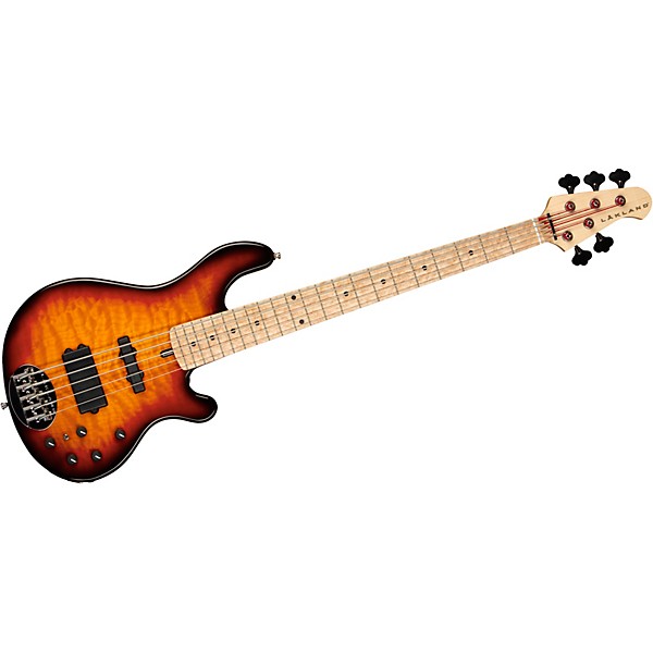 Lakland Deluxe 55-94 5-String Bass 3-Color Sunburst Maple Fretboard