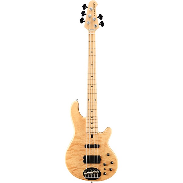 Open Box Lakland Skyline Deluxe 55-02 5-String Bass Level 1 Natural Maple Fretboard