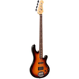 Lakland Skyline 44-02 4-String Bass 3-Color Sunburst Rosewood Fretboard