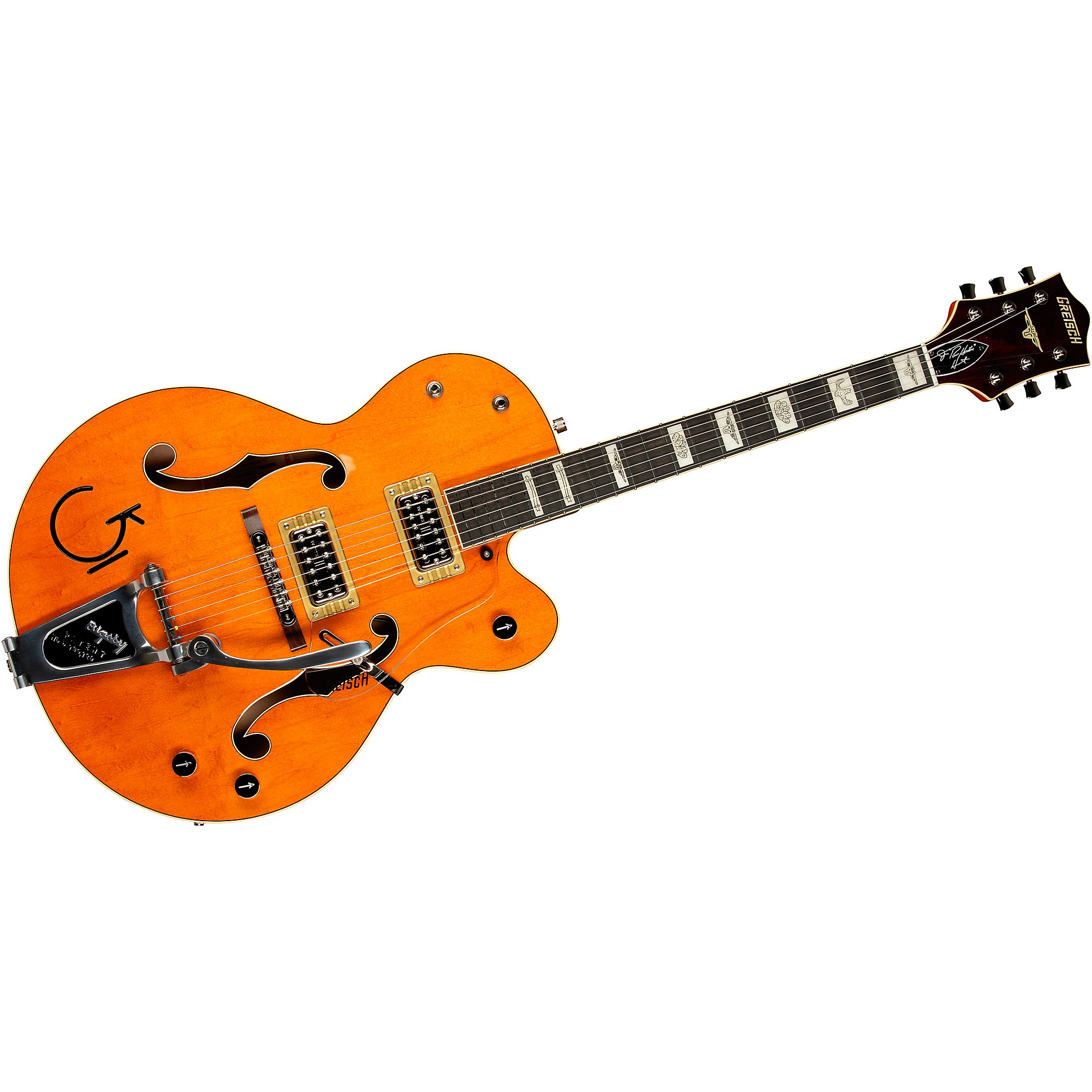 Platinum Gretsch Guitars Reverend Horton Heat G6120RHH Electric Guitar  Vintage Maple Stain | Guitar Center