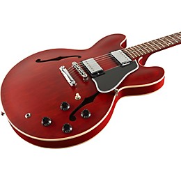 Gibson ES-335 Satin Finish Electric Guitar Faded Cherry