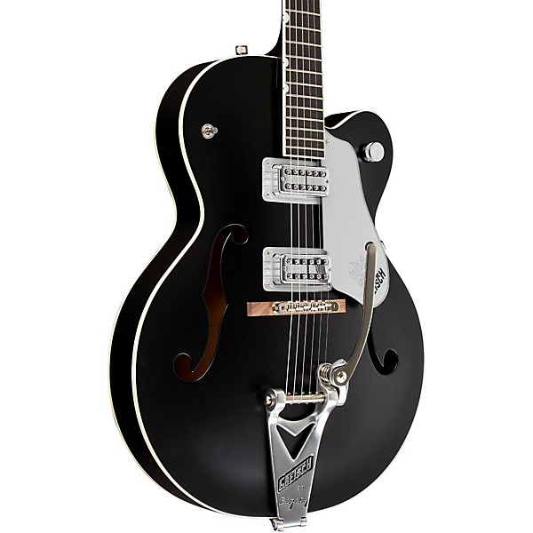 ギター GRETSCH 6120 SHA (BRIAN SETZER Hot Rod) Platinum Gretsch Guitars G6120SH Brian Setzer Hot Rod Flat Black