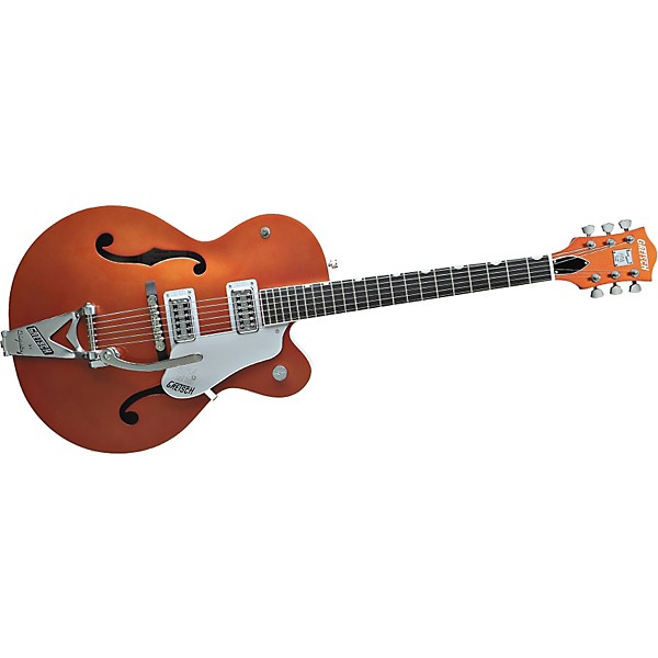 Platinum Gretsch Guitars G6120SH Brian Setzer Hot Rod Tangerine