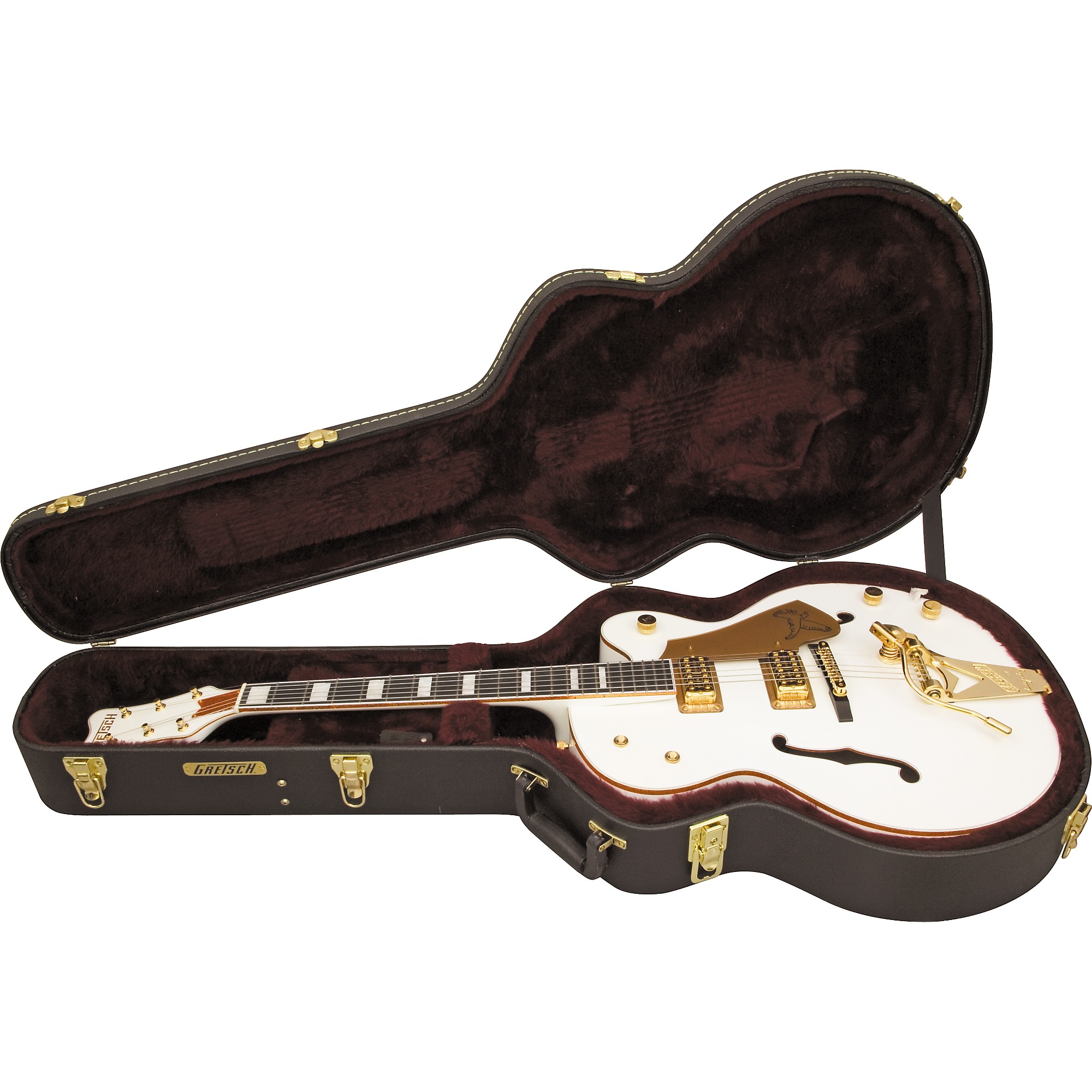 Platinum Gretsch Guitars G7593 White Falcon 1 Electric Guitar