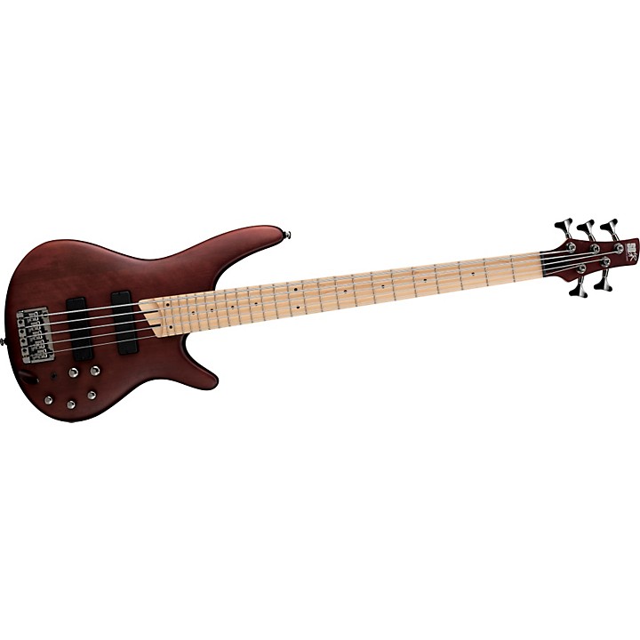 Derivation client Perceptual Ibanez SR505 5-String Electric Bass Guitar Brown Mahogany Maple Fretboard |  Guitar Center
