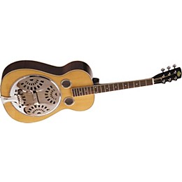 Regal RD-75 Roundneck Resonator Guitar Natural