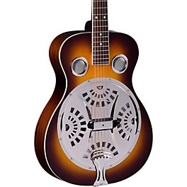 Regal RD-40 Resonator Natural Mahogany Square Neck Regal RD-40 Resonator Vintage Sunburst Round Neck