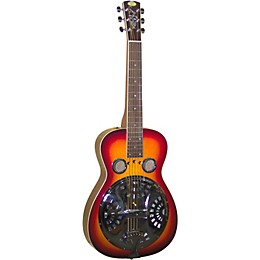 Regal RD-40 Resonator Cherry Sunburst Square Neck