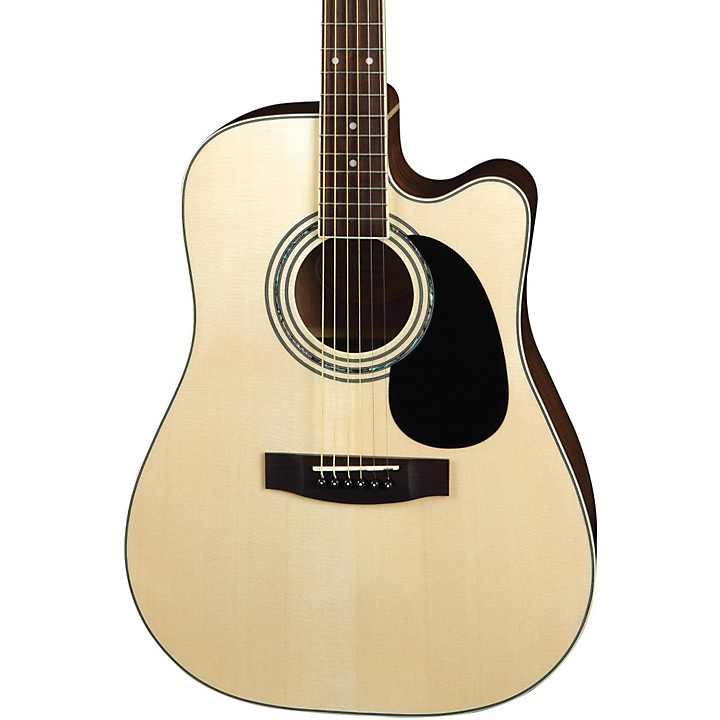 Open Box Mitchell MD100SCE Dreadnought Cutaway Acoustic-Electric