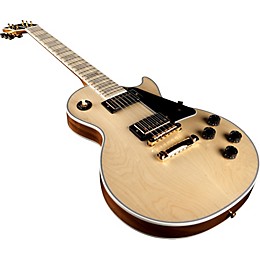 Gibson Custom Les Paul Custom Natural Finish Electric Guitar with Maple Fretboard Natural