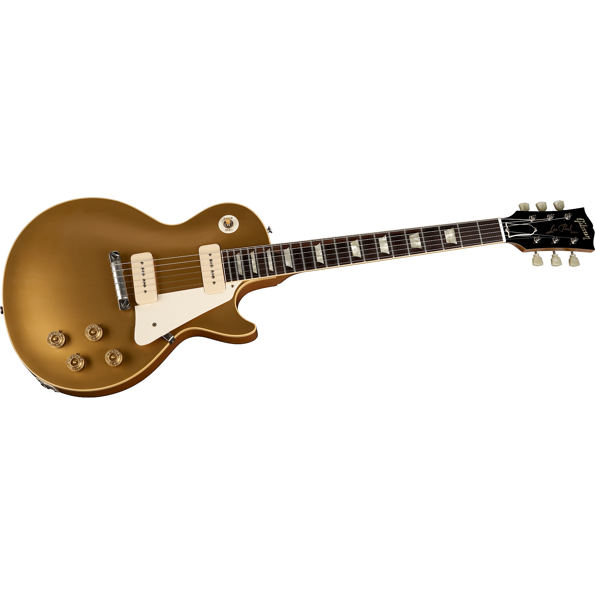Platinum Gibson Custom 1954 Chambered Les Paul Goldtop VOS