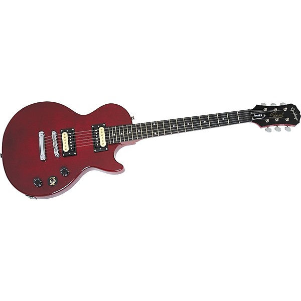 Epiphone Limited Edition Special II with Zebra Pickups Wine Red Chrome Hardware