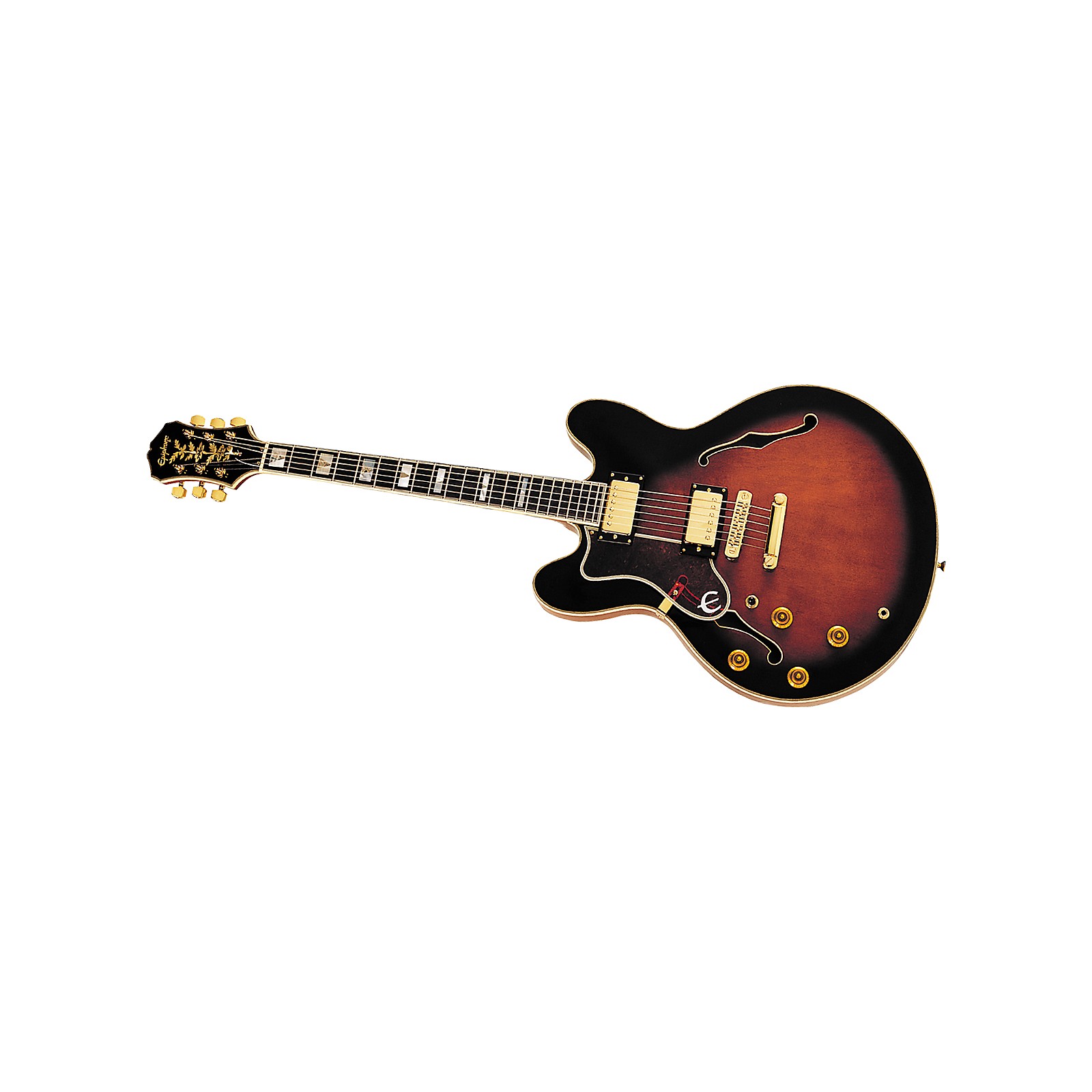 Epiphone Sheraton II Left-Handed Electric Guitar Vintage Sunburst