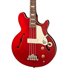 Blemished Epiphone Jack Casady Bass Level 2 Sparkling Burgundy 197881206673