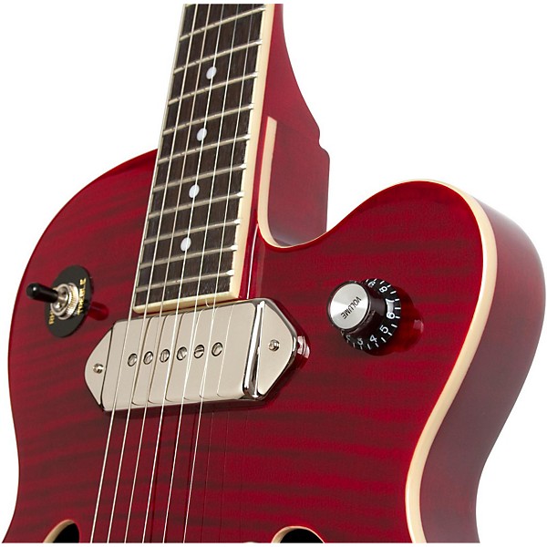 Epiphone Wildkat Bigsby Hollowbody Electric Guitar Wine Red