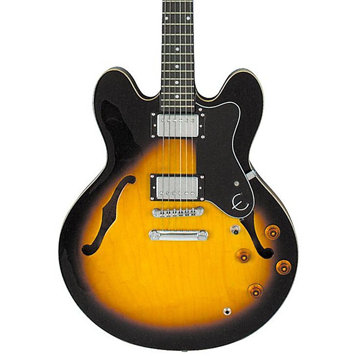 Open Box Epiphone Dot Electric Guitar Vintage Sunburst | Guitar Center
