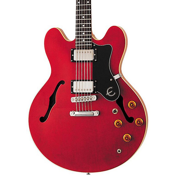 epiphone dot cherry guitar