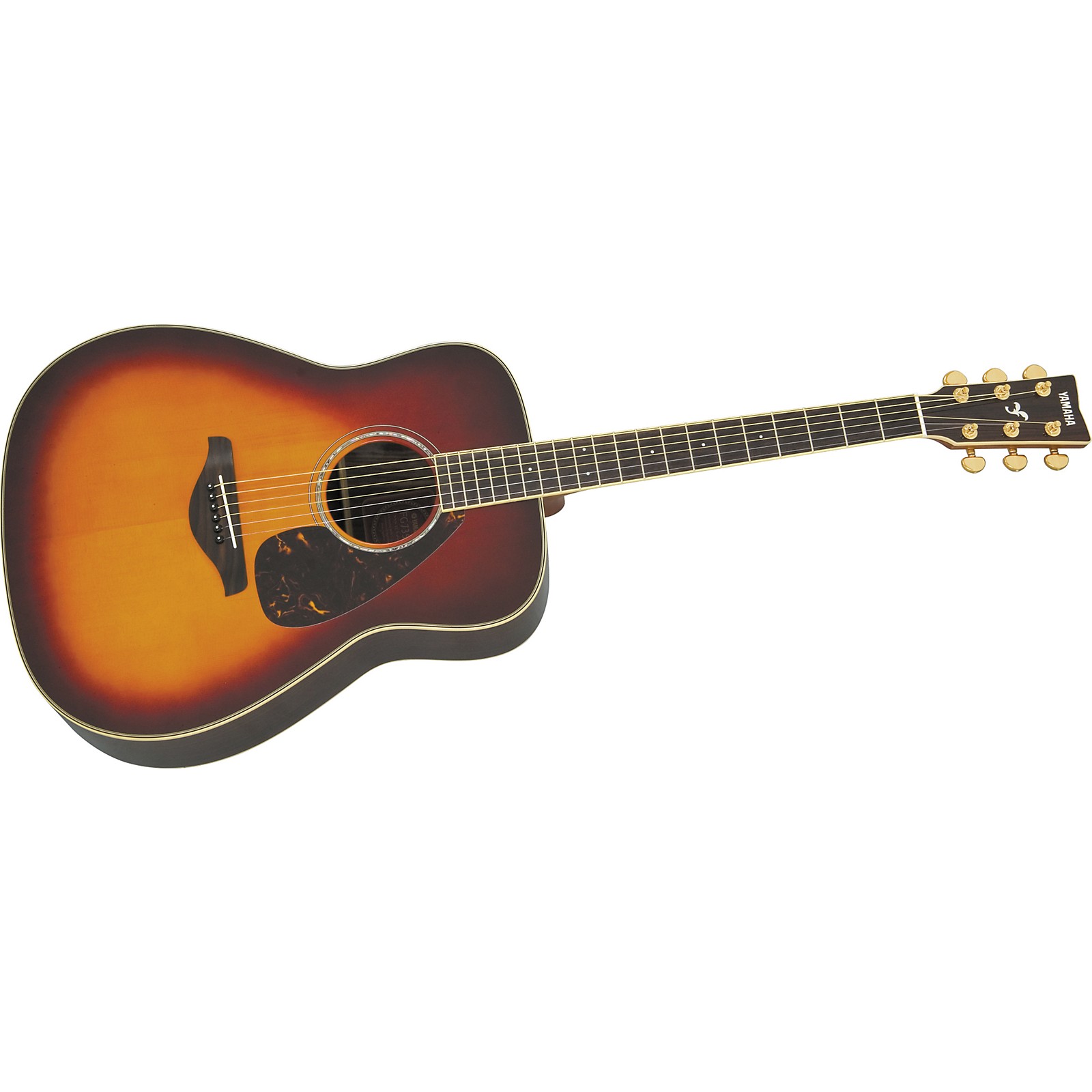 Open Box Yamaha FG735S Folk Acoustic Guitar Level 1 Vintage