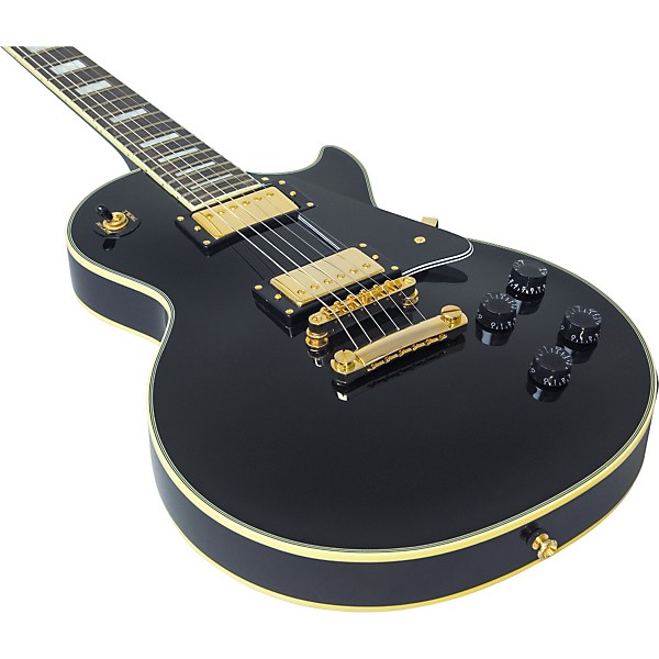 Epiphone Les Paul Custom Electric Guitar Ebony