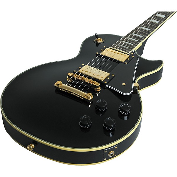 Epiphone Les Paul Custom Electric Guitar Ebony | Guitar Center