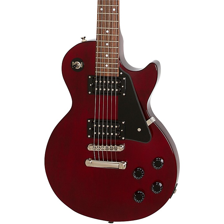 Open Box Epiphone Les Paul Studio Electric Guitar Wine Red