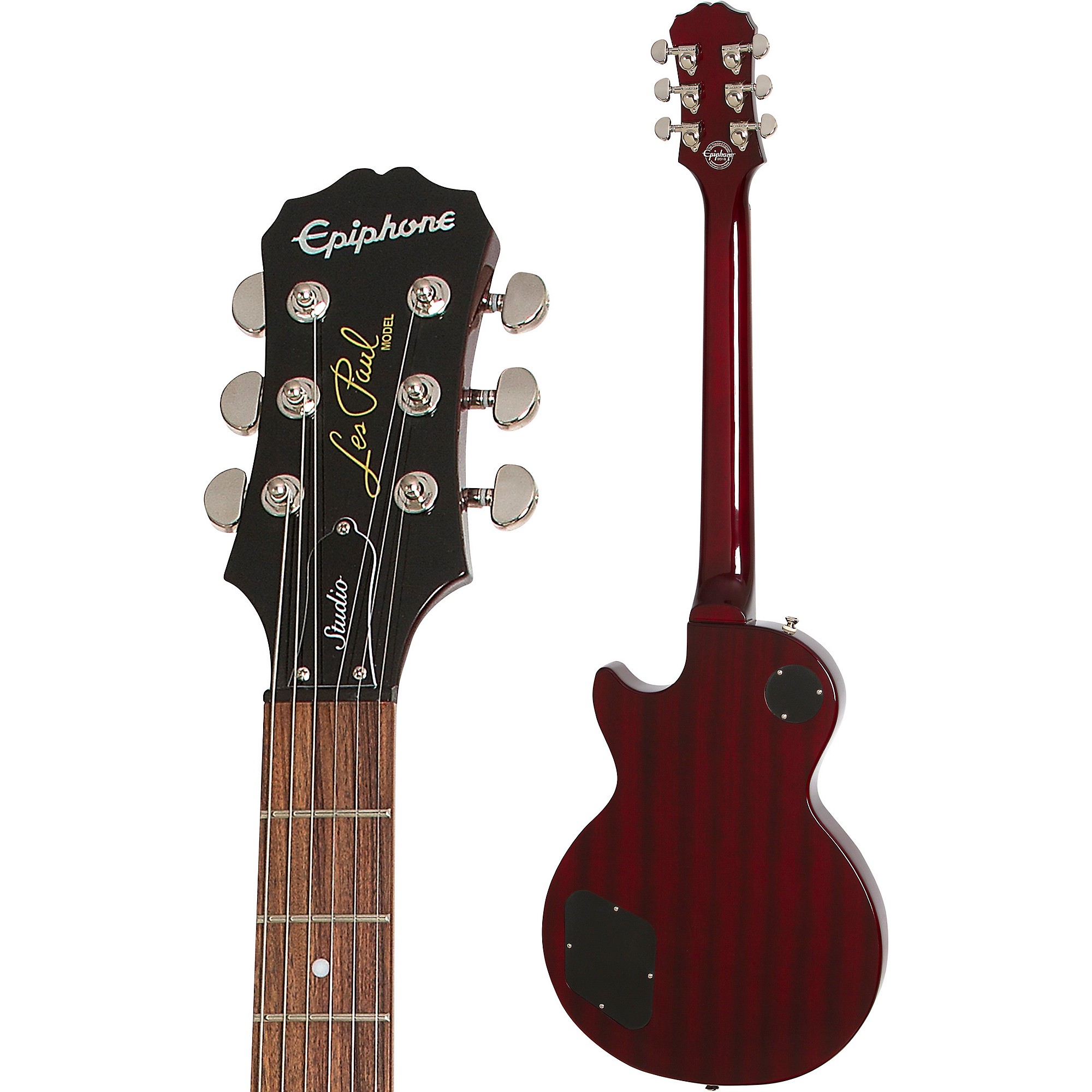 Open Box Epiphone Les Paul Studio Electric Guitar Wine Red