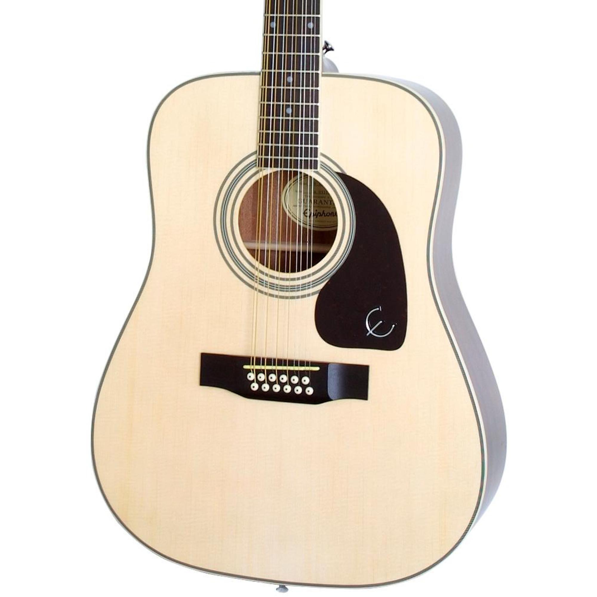 Open Box Epiphone DR-212 12-String Acoustic Guitar Level 1 Natural