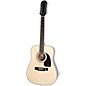 Open Box Epiphone DR-212 12-String Acoustic Guitar Level 1 Natural Chrome Hardware