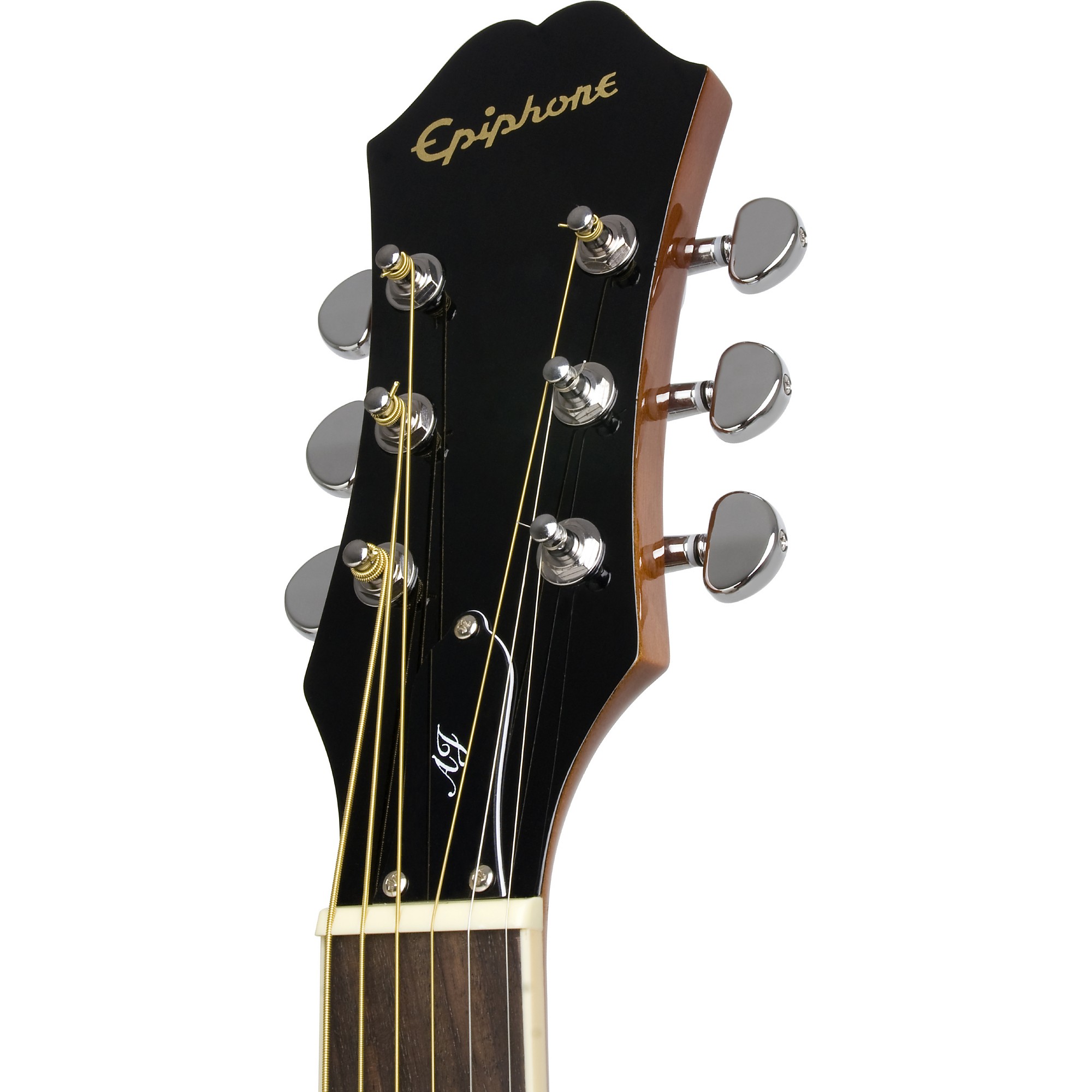 【数々のアワードを受賞】 Box Open Epiphone Chrome Natural Guitar Acoustic AJ-200S ギター