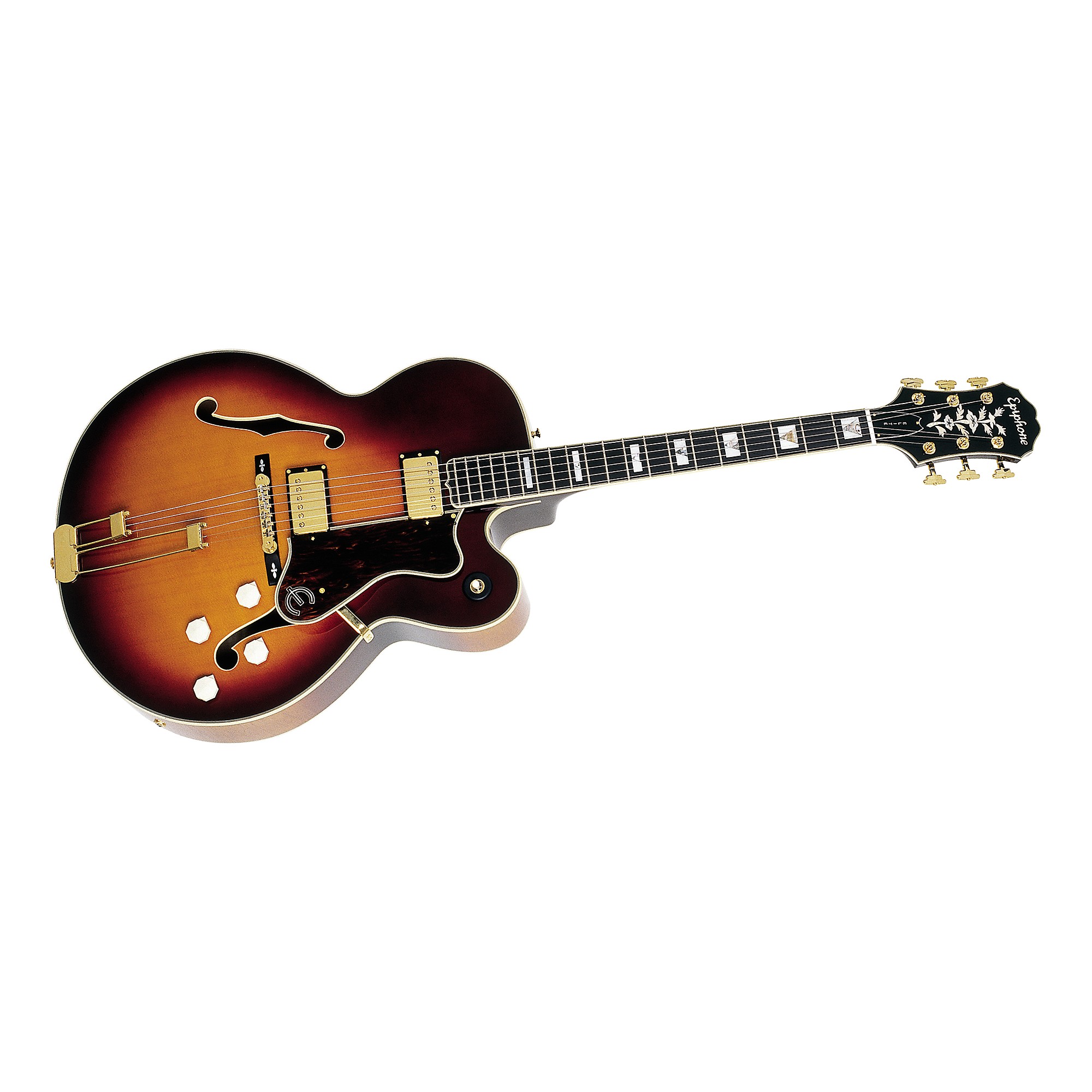 Epiphone Elitist Broadway Vintage Sunburst Gold Hardware | Guitar