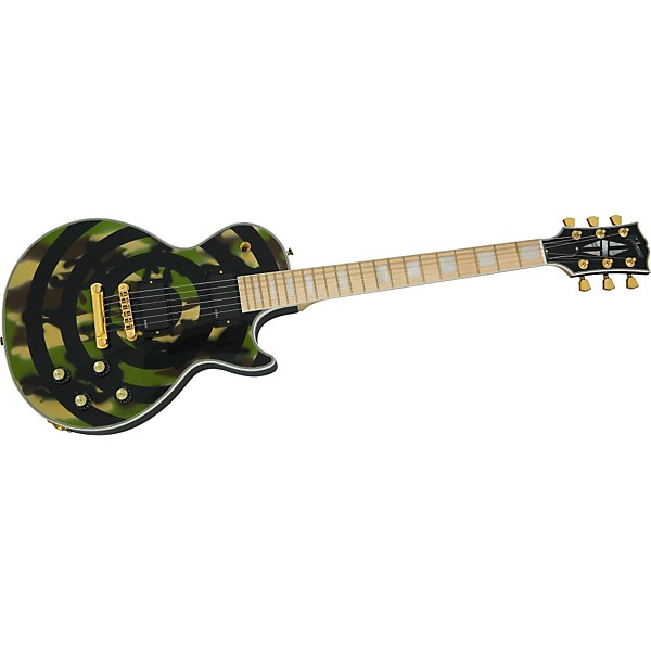 Platinum Gibson Custom Camouflage Bullseye | Guitar Center