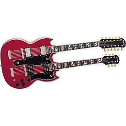 Epiphone G-1275 Double-Neck Custom Electric Guitar Heritage Cherry