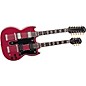 Epiphone G-1275 Double-Neck Custom Electric Guitar Heritage Cherry thumbnail