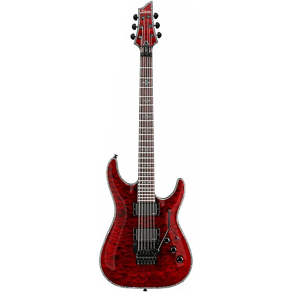 Open Box Schecter Guitar Research Hellraiser C-1 FR Electric Guitar Level 2 Black Cherry 190839755346