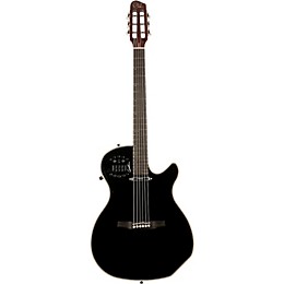 Open Box Godin Multiac Spectrum SA Cutaway Acoustic-Electric Guitar Level 2 Black 888365537740