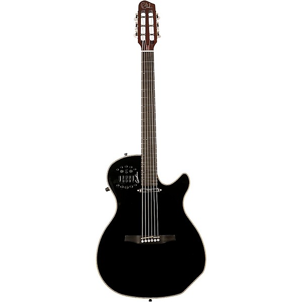 Open Box Godin Multiac Spectrum SA Cutaway Acoustic-Electric Guitar Level 2 Black 888365537740