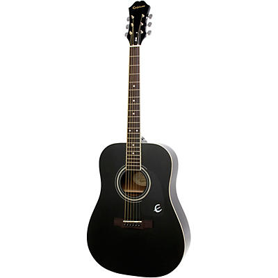 Epiphone Songmaker Dr-100 Acoustic Guitar Black for sale