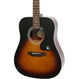 Epiphone Songmaker DR-100 Acoustic Guitar Black Epiphone Songmaker DR-100 Acoustic Guitar Vintage Sunburst