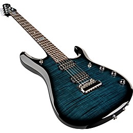 Ernie Ball Music Man Ball Family Reserve John Petrucci 6 Electric Guitar Bahama Blue Burst Quilted Maple