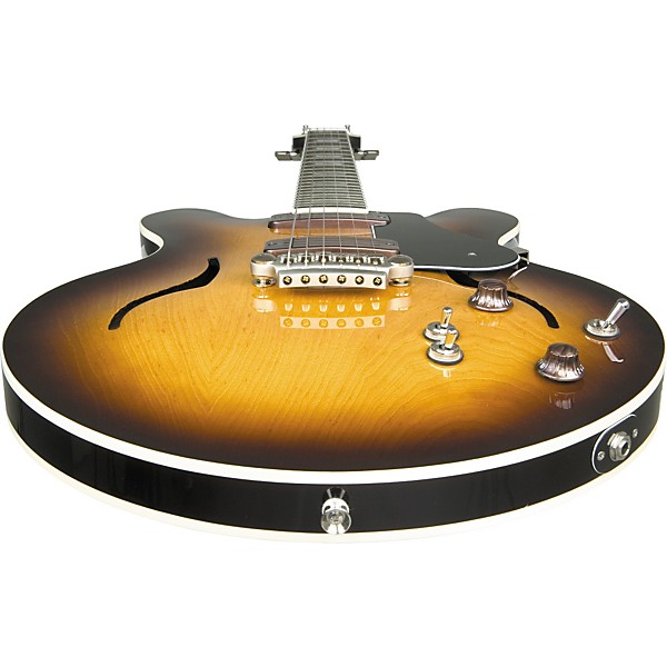 VOX Virage Double-Cut Semi-Hollowbody Electric Guitar Vintage