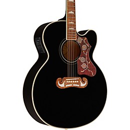 Open Box Epiphone EJ-200SCE Acoustic-Electric Guitar Level 1 Black