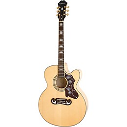 Open Box Epiphone EJ-200SCE Acoustic-Electric Guitar Level 1 Natural