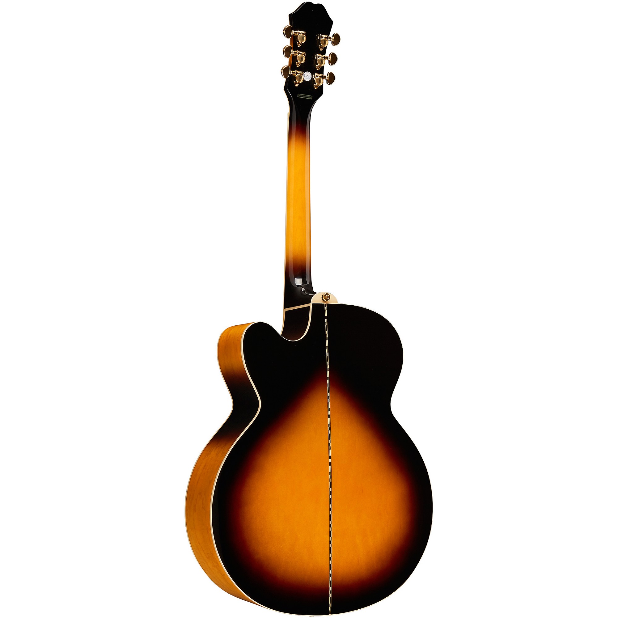 ギター Epiphone J-200EC Studio Vintage Sunburst Epiphone J-200 EC Studio Acoustic-Electric Guitar Vintage