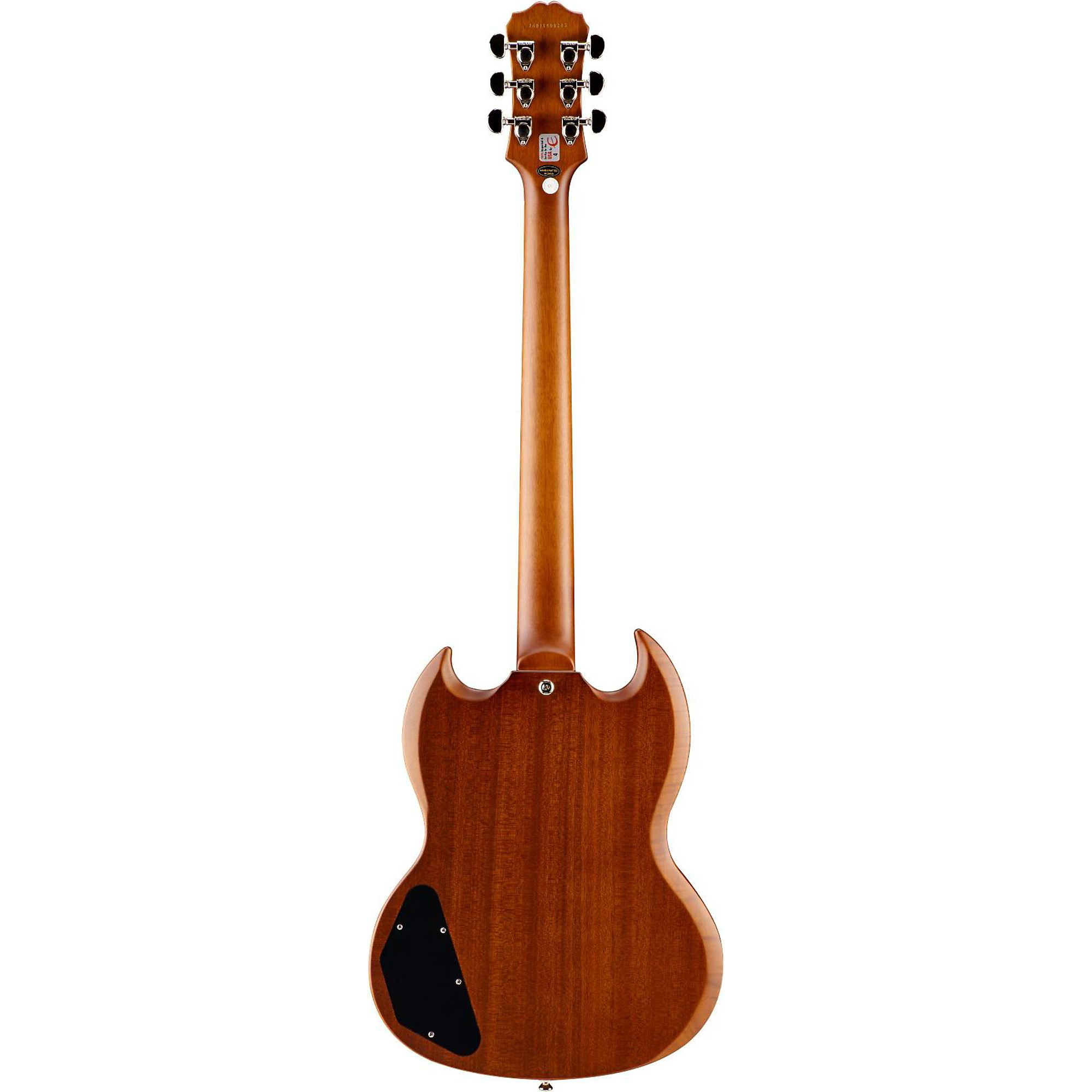 ギター epiphone SG Faded G-400 Worn Brown DISC Epiphone Vintage G-400 SG, Worn Brown at Gear4music