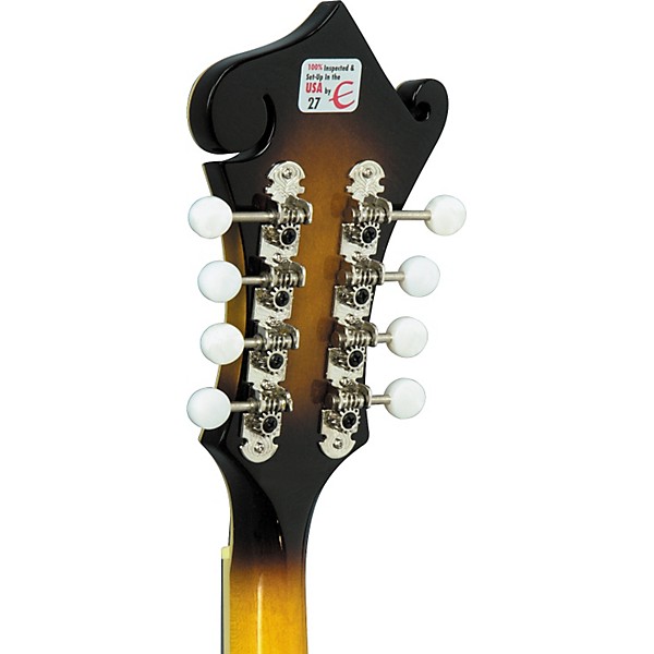 Restock Epiphone MM-50 F-Style Mandolin Vintage Sunburst Nickel