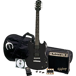 Epiphone SG Special Electric Guitar Player Pack Ebony Chrome